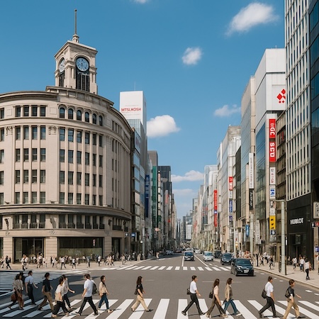 銀座の写真